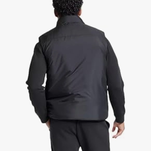 Men's Black Puffer Jacket - Picture 2 of 3